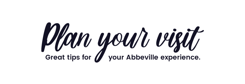 Plan your visit to Abbeville, SC